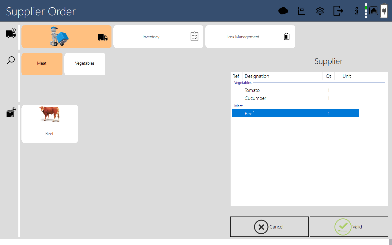 Interface JYL Commande